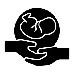 Obraz premium medical examination Solid icon