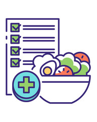 healthy food concept