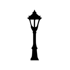 Classic Street Light Silhouette