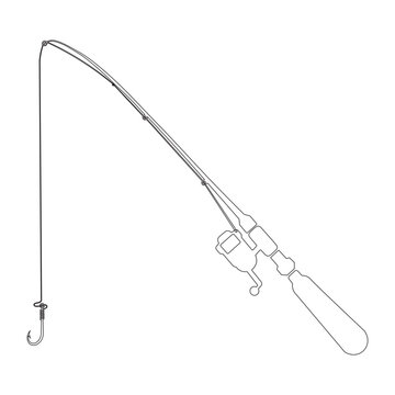 fishing pole clipart transparent
