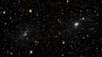 Twin Star Clusters in Deep Space.