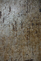 Wall preparation: Deep cleaning surfaces and ceilings with a broom before painting in home renovation project