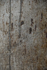 Wall preparation: Deep cleaning surfaces and ceilings with a broom before painting in home renovation project