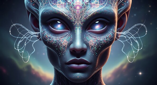 Alien Intelligence - A Portrait of Advanced Consciousness.