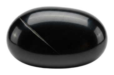 Elegant black stone display modern home still life isolated on transparent background