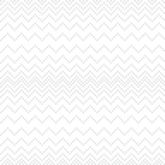 White Chevron fair isle seamless pattern design