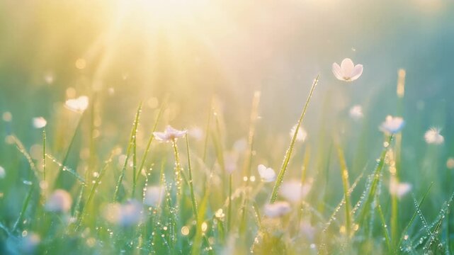 Translucent Blossom Meadow