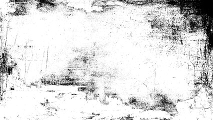 Obraz premium Texture grunge black and white. Abstract monochrome background. Vector Black grunge texture