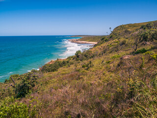 Coastal View with Vegetation Yuraygir National Park