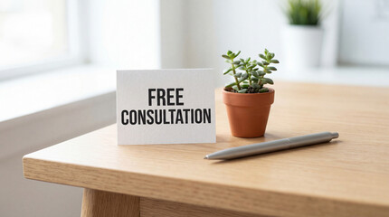  Free consultation offer promotional marketing strategy to attract new clients customers seeking professional advice guidance services without initial cost commitment evaluation