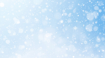 Fototapeta premium christmas background with snowflakes