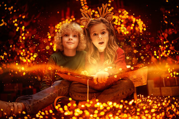 Obraz premium Fairytale Christmas Wonder