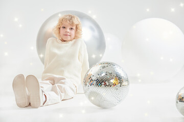 Obraz premium Magic Winter Child