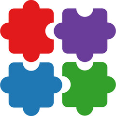 Puzzle Kids Toy Illustration