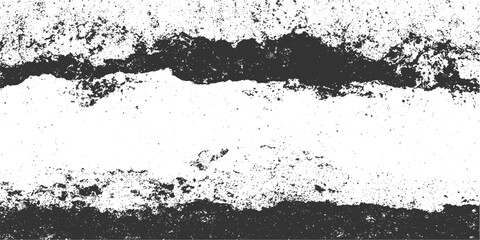 Black and white textured grunge background with rough uneven dark gray lines and speckles on white