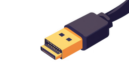 Single Red USB Flash Drive Memory Stick Isolated on White Background