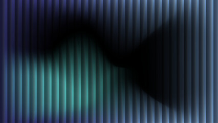 Abstract Dark Gradient Background with Vertical Light Stripes and Soft Glow in Multicolor Neon Tones. 