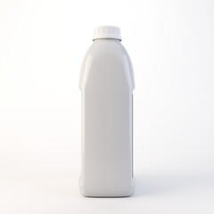 Generic White 3 Litre Cleaning Container 3D Render