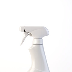 Generic Hand Spray Cleaning Bottle 3D Render Isolated