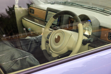 20代 女性 車 運転 顔なし イメージ