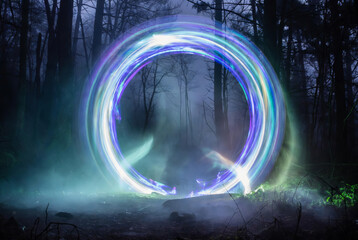 A close-up of a fabulous portal to the other world.