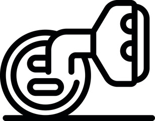 Monowheel design representing innovative personal electric vehicle technology for future urban mobility © ylivdesign