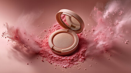 クッションチークのラグジュアリービューティーイメージ