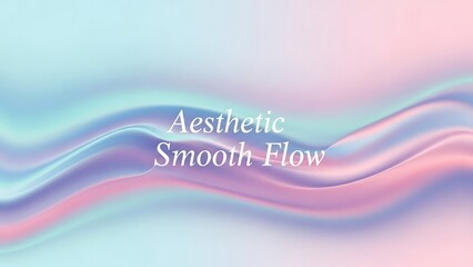 Aesthetic smooth flow background texture.