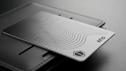 Biometric fingerprint credit card technology.