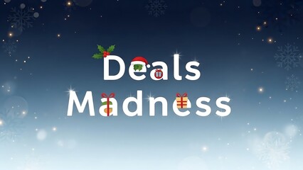 Deals Madness Shopping Sale Event Banner.