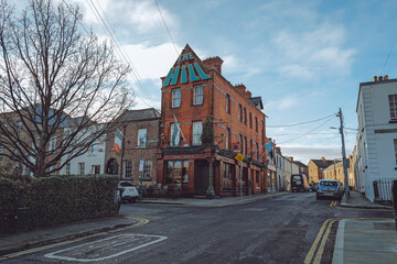 Fototapeta premium Dublin, Ireland - December 7 2025 