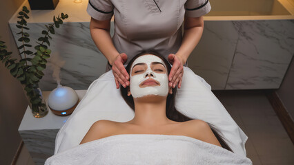 Atmospheric photos of massage therapy with candles, oils, flowers, towels, spa stones, etc.