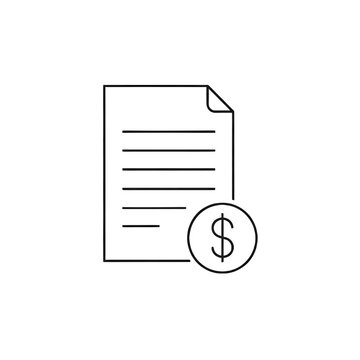 Payroll Icon &ndash; Salary Processing, Employee Compensation, HR Finance Symbol