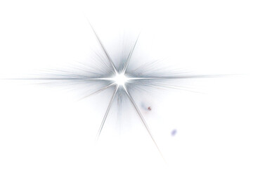 Bright starburst on white background isolated on transparent background