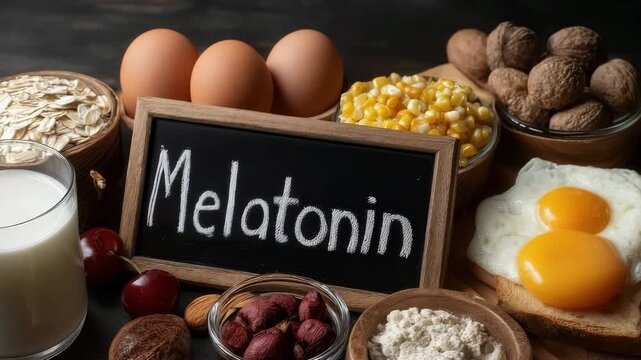 Melatonin Rich Foods: Milk, Oats, Eggs, Corn, Walnuts, and Cherries for Better Sleep