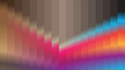 Abstract Multicolor Gradient Curve Background &ndash; Vibrant Spectrum Flow, Soft Vertical Bands and Modern Digital Art Texture