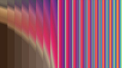 Abstract Color Gradient Stripe Background &ndash; Vibrant Vertical Lines, Modern Spectrum Pattern and Creative Digital Texture