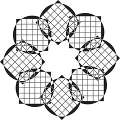 Abstract Monochrome Vector Art, Minimal Abstract Vector Design, Modern Monochromatic Graphic, Simple Abstract Vector Art, Black and White Vector Design, Clean Abstract Vector Style, Contemporary Monoc