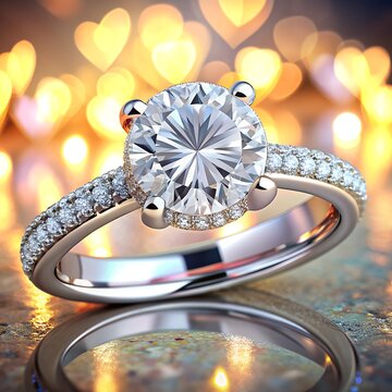Sparkling Diamond Engagement Rings for Proposal Day 