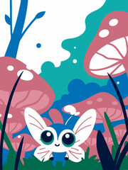 a-chibi-fairy-flutters-near-glowing-mushrooms-