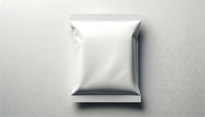 White Generic Retail Wrapper Mockup