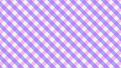 8bit Retro Game Style Check Pattern Background Pink and Purple