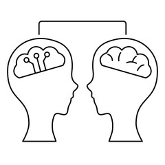 Ai Human Artificial Intelligence Automation Connect Connection Cyber