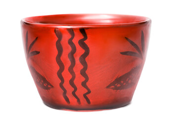 Ceramic bowl isolated