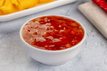 Sweet and spicy chili pineapple sauce