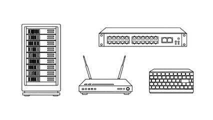 Server and networking equipment for modern data center