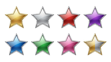 Collection of Metallic Icon set Shiny effect texture Luxury Icon Design PNG High End Metallic Color Item Check Mark Tech Icon