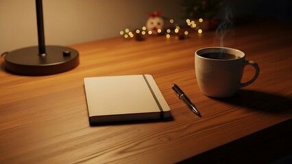 Elegant white Christmas baubles and fresh green fir branches evoke a serene holiday season, perfect for festive greetings and seasonal decorations