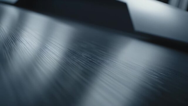 Closeup of textured metallic surface