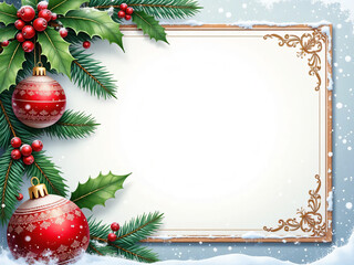 christmas greeting card